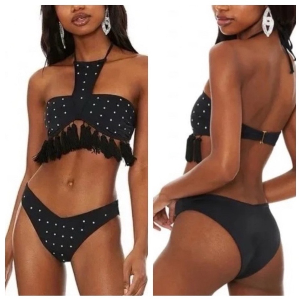 New! Beach Riot Quartz Top Vanessa Crystal Bottom 1179